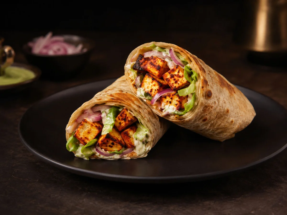 Paneer Tikka Wrap