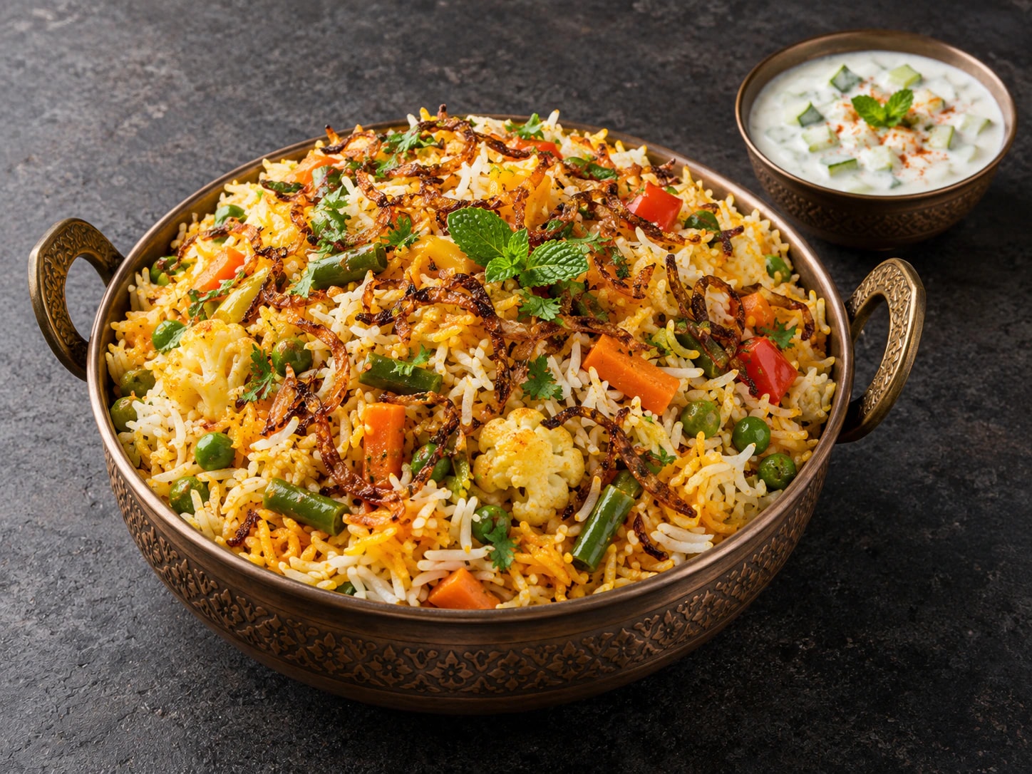Garden Veg Dum Biryani